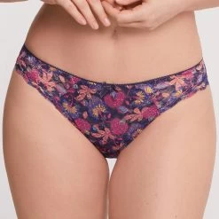 Slip Marine Imprimé Luccia Swing -Bestform Lingerie BL02459 9BA WEB 1