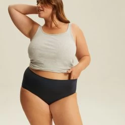 Culotte Très Haute One Size Noir JUST ONE MICRO -Bestform Lingerie BL04600 030 WEB 3