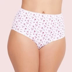 Panty Blanc Best Cotton Print -Bestform Lingerie BL05221 9A0 WEB 1