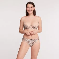 Boxer Beige Imprime Marbella 7 Boxer Beige Imprime Marbella -Bestform Lingerie BL07494 9K4 WEB 3