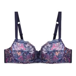 Soutien-gorge Emboîtant Avec Armatures Bleu Aquarelle LUCCIA SWING