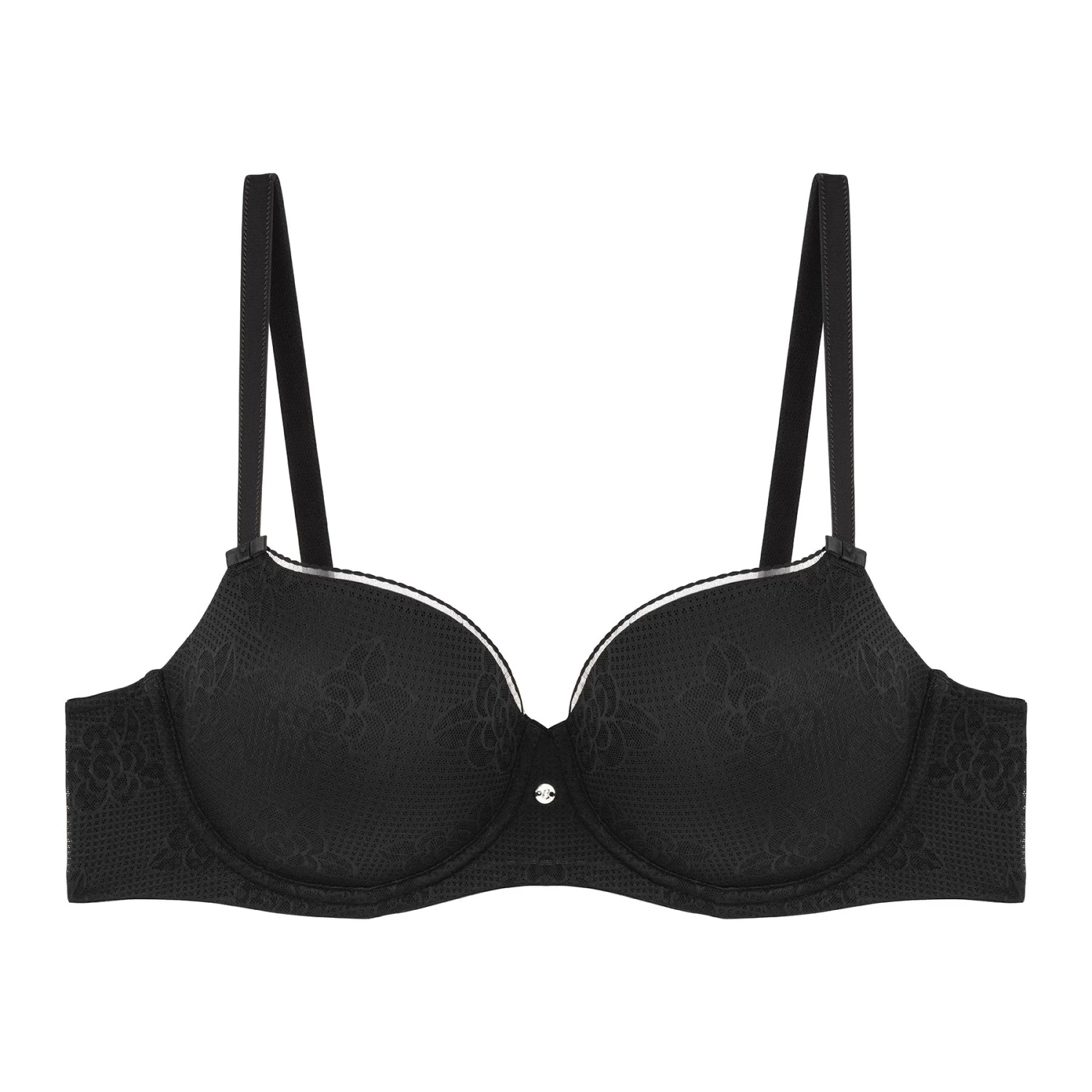 Soutien-gorge Emboîtant Avec Armatures Noir Mandalay 2 Soutien-gorge Emboîtant Avec Armatures Noir Mandalay – Image 2