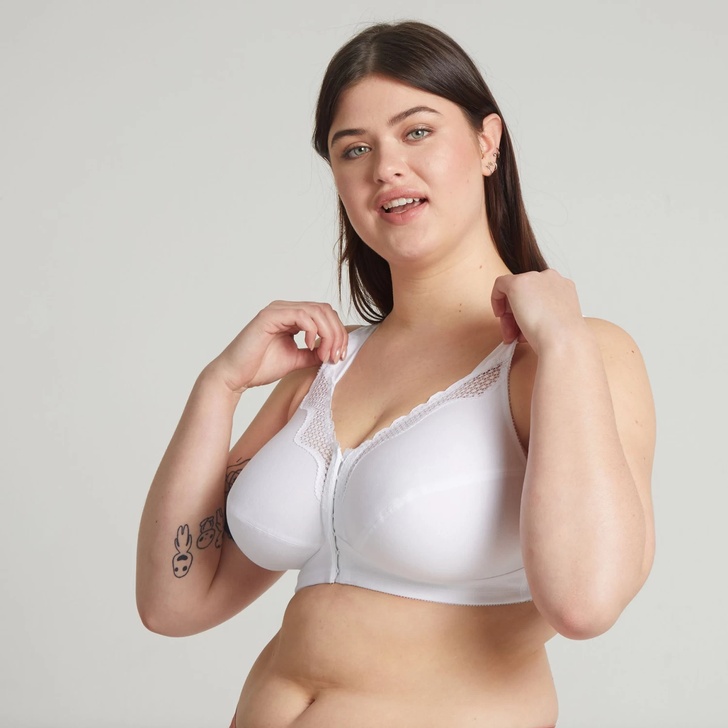 Soutien-gorge Sans Armatures Blanc Posture Control 3 Soutien-gorge Sans Armatures Blanc Posture Control – Image 3