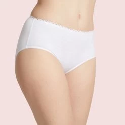 Culotte Blanc Best Coton -Bestform Lingerie BLR3321 010 WEB 3 1f4ec23a a248 40b0 b208 0bdddae75f90
