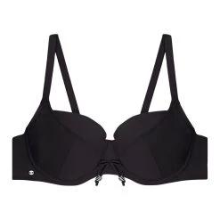 Haut De Maillot Avec Armatures Noir Porto Vecchio