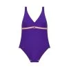 Maillot Une Pièce Sans Armatures Violet MADDELANA