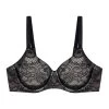 Soutien-gorge Emboîtant Avec Armatures Noir Amalfi